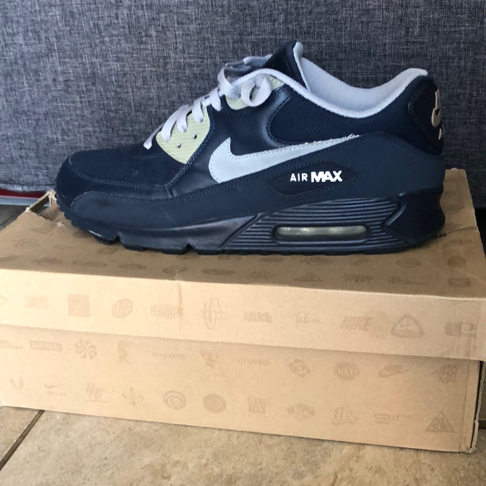 Nike Air Max 90, Navy & Gray
